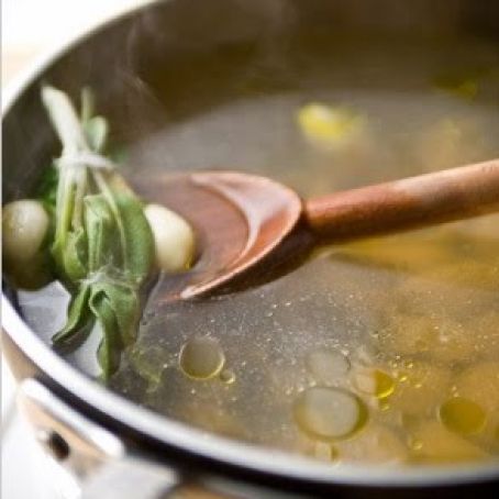 GARLIC BROTH
